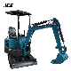 Digging Multifunction Hydraulic Crawler Towable Backhoe Mini Excavator Factory