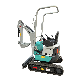  1.2 Ton Towable Nini Excavator, Ideal for Various Construction Sites