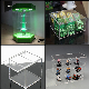  Customized Acrylic LED Motor Revolving Rotating Light Jewellery Watch Mobilephone Cosmetic Jewelry Makeup Antitheft Lockable Showcase Cabinet Stand Box Display