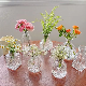 Small Clear Cute Mini Vintage Decorations Home Table Flower Decor Glass Vases for Rustic Wedding