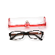 Custom Logo Classic Oval PC Frame Reading Glasses with Plastic Box