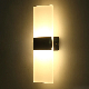 Exterior Lighting LED Waterproof Garden Aluminum Black White up and Down Light Outdoor Bedroom Decorative Wall Lamp