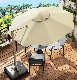 Outdoor Garden Parasol Restaurant Shade Single Top Luxury Hydraulic Cantilever Cafe Patio Tent Umbrella