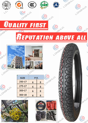 Cross-Country Thread Pattern Motorcycle Tires with High Quality (2.75-17)