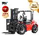  Royal 3 Ton 3.5 Ton 5 Ton 2WD 4WD CE ISO Articulated 4X4 off Road Diesel Montacargas Rough All Terrain Forklift Trucks with Japanese Engine