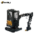 Wolf 1.5ton Mini Digger Hydraulic Mini Excavator We15 with Swing Arm