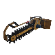 Popular Chain Saw Ditching Trenching Machine Farm Trencher for Skid Steer/Excavator/Tractor