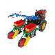  China Factory Price High Quality 12HP Diesel Walking Tractor Matched with Double Row Corn and Soybean Seeder