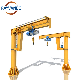  0.25 to 10 T Jib Crane Light Type Workshop Construction Used 2000kg / 3000kg / 500kg Slewing Arm Crane
