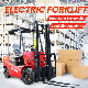 Nice Parts Manual 4 Wheel Lift 3.5 Ton Diesel Side Loader Powered Counterbalance Small Mini Electric Battery Hydraulic Pallet Forklift