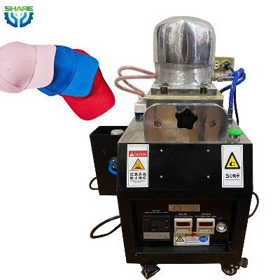 Ironing Cap Machine Caps Pleats in The Single Head Steam Hat Ironing Machine
