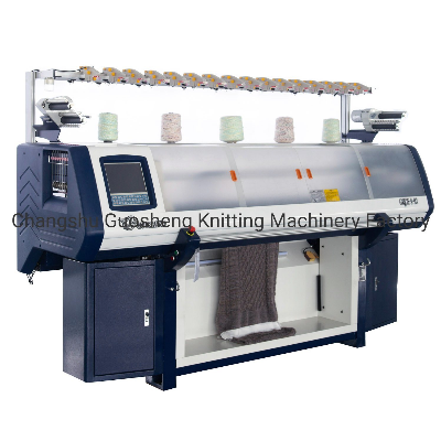 Hi-Tech Fully Jacquard and Intarsia Computerized Flat Knitting Machine for Pullover