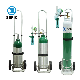 1L-50L Portable Medical Oxygen Cylinder Aluminium Gas Cylinders with Regulator Trolley