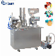 Stock Semi-Automatic Pharmaceutical Pill Powder Filler Pellets Hard Gelatin Capsule Filling Machine