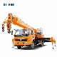 Hydraulic Control 8 T Truck Crane 28 M Lifting Height