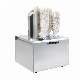  Heavybao Commerical Electric Glass Polisher with 5 Removable Brushes and 1 Air Supply Outlet Glass Dryer for Restuarant