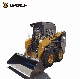 Chinese Wolf Zj60 with 4WD CE/TUV 0.8t/Ton Optional EPA Engine Hydraulic Compact Skid Steer Loader Price for Uruguay/Sales/Hire/Garden/Farm