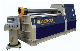  CNC 4 Roll Hydraulic Steel Plate Bending Machine Sheet Metal Bender Roller Iron Bending Rolls Pipe Tube Rolling Machine