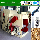 Two Blades, 6m Feeding Conveyor Drum Wood Log Tree Chipper for Biomass