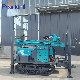  Factory Price 260m Depth DTH Crawler Water Drilling Rig Machine with Air Compressor with Mud Pump