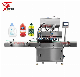 Automatic Servo Double Head Gear Pump Skincare Shampoo Detergent Viscous Liquid Paste Tracking Filling Machine