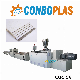 High Speed Single Double Cavity out Plastic Extruder Making Machines UPVC Corner Protection Profiles PVC Roof Sheeting Ceiling Panel Extrusion Production Line manufacturer