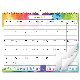  Promotional 2023 2024 Custom Printing Desk Calendar Printing with Sticky Note Pad