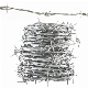 Hot Dipped Galvanized Wire Reverse Twisted Barbed Wire High Strength Steel Wire for Mesh Security Fencing