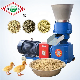 Poultry Animal Rabbit Chicken Pellets Machine Feed Pellet Machine with Disc Roll