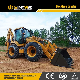  Compact Construction Excavator Backhoe Machine Price 4X4 Small Mini Front End Wheel Loader Backhoe with Rubber Tire and Tractor for Sale
