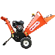 Cheap 4inch 6.5HP Drum Wood Chipper Shredder Machine with Gasoline Engine