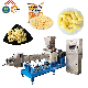 Big Prodcution Capacity Extruded Crispy Corn Curls Maize Chips Puffed Snack Food Plant Manufacturing Equipment