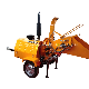 8 Inches Chipping Desel Heavy Duty Wood Chipper, Diesel Drum Wood Chipper