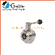 Sanitary SS304 316L Threaded Butterfly Valve manufacturer