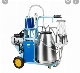 Mobile Stainless Steel Dairy Cow Milking Machine Portable Milking Machine