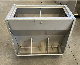 Stainless Steel 304 Double Side Pig Feeder / Dry and Wet Trough Feeder