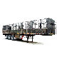 Vehicle Master 2 3 4 Axle Factory Price Animal Cattle Livestock Transport 40 60 80 Tons Stake Fence Semi Truck Trailer