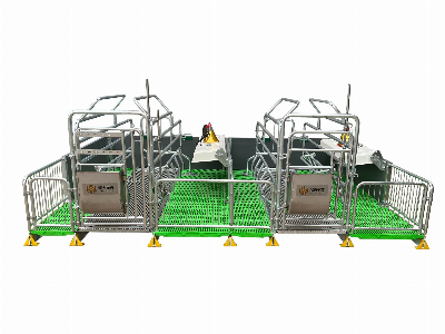 Animal Birth Bed Farm Raising Equipment Cast Iron Pig Pen Sow Farrowing Crate