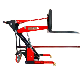  500kg Semi Electric Semi Hand Self Loading Pallet Stacker