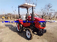 Cheap 6+1 Gearbox Farm Tractor with Belt Transmission manufacturer