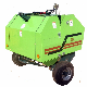 Small Tractor Hitched 8050 Mini Round Grass Hay Baler for Sale manufacturer