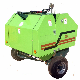 Small Tractor Hitched 8050 Mini Round Grass Hay Baler for Sale