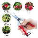 Long Straight Needle Nose Flower Gardening Shears Hand Pruner Floral Secateurs Pruning Scissors Horticultural Tools