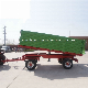 Argentina Hot Sale 7cx-8t 80 Tons Hydraulic Tipping Farm Trailer for 60-90HP Tractor manufacturer