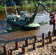 Amphibious Dredger with Cutter Suction Pump and Hydraulic Power Pack