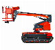 Ecas-100h 48V AC Crawler Farm Management Machine / Orchard Crawler Agricultural Platform Man Lifts manufacturer