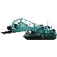 Automatic Unloading River Cleaner Harvesting Machine Seaweeds Skimmer Trash Cleaning Boat manufacturer