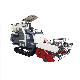 Small Paddy Used Rice Wheat Farm Machinery Combines Harvester for Sale manufacturer