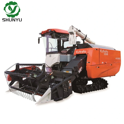 Agricultural Harvester Kubota Rice and Wheat Combine Harvester Ex108q-S with Cheaper Price