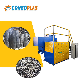 Plastic Recycling Machine Granulator Crusher Heavy PVC PE ABS Pet PP Lumps Pipes Film Bag Tubes Injection Wastes Hopper Movable Single Shaft Shredder Machine